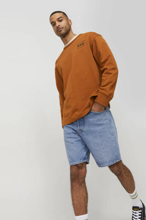 relaxed denim short RDDRELAXED ROYAL blauw