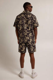thumbnail: America Today regular fit overhemd Illinoi met all over print dull black