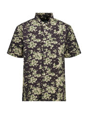 thumbnail: America Today regular fit overhemd Illinoi met all over print dull black