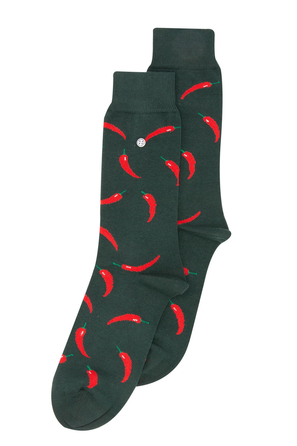 Alfredo Gonzales sokken Red Peppers donkergroen