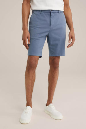 regular fit chino short highway blue