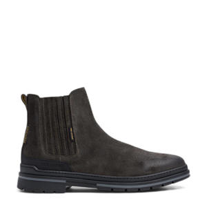 Flightrider  suède enkelboots bruin