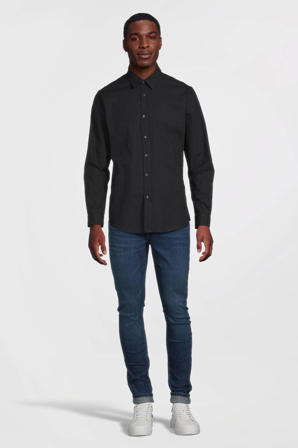 anytime skinny jeans blauw