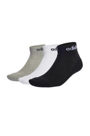 thumbnail: adidas Performance Senior  sportsokken grijs/zwart/wit