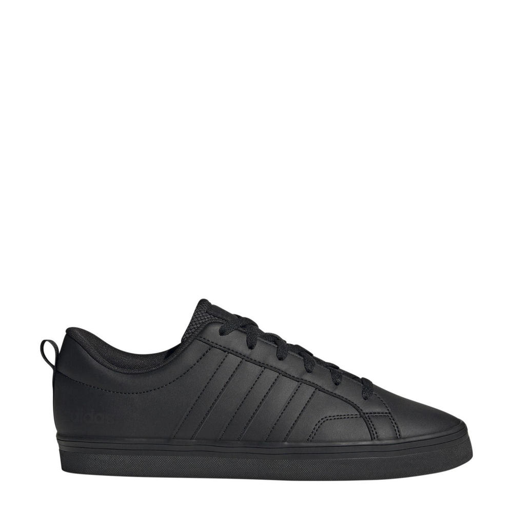 Zwarte heren adidas Sportswear VS Pace 2.0 sneakers van imitatieleer/voering: textiel met veters