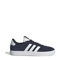 thumbnail: Donkerblauw en witte heren adidas Sportswear VL Court 3.0 sneakers van suã¨de met veters