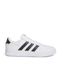 thumbnail: Wit en zwarte heren adidas Sportswear Breaknet 2.0 sneakers van imitatieleer/voering: mesh/voetbed: eva met veters