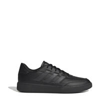 thumbnail: Zwart en antraciete heren adidas Sportswear Courtblock sneakers van imitatieleer/voering: mesh/voetbed: eva met veters