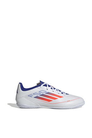 F50 Club IN  senior zaalvoetbalschoenen wit/rood/blauw