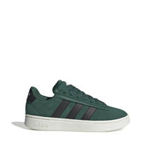 thumbnail: Groene unisex adidas Sportswear Grand Court Alpha sneakers van imitatie suede/voering: mesh/voetbed: eva met veters