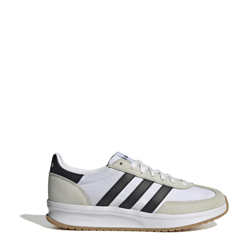 Wit, blauw en grijze heren adidas Sportswear Run 70s 2.0 sneakers van mesh-suède/voering: mesh/voetbed: eva met veters