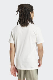 thumbnail: adidas Performance sport T-shirt met logo wit