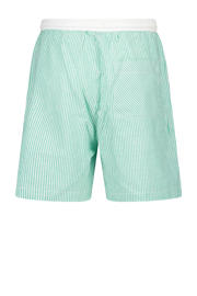 thumbnail: America Today pyjamashort Lennon groen/wit