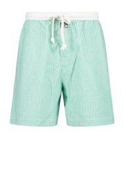 thumbnail: America Today pyjamashort Lennon groen/wit