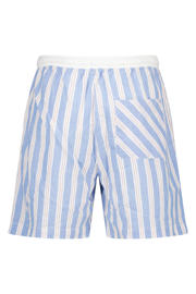 thumbnail: America Today pyjamashort Lennon blauw/bruin/wit