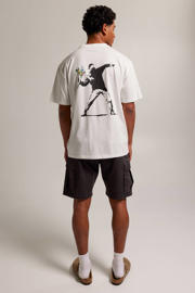 thumbnail: America Today regular fit cargo short zwart