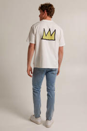 thumbnail: America Today T-shirt Elmar met backprint ecru