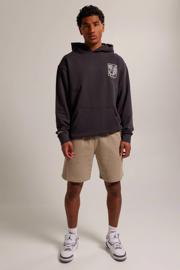 thumbnail: America Today regular fit short Sevan met logo kaki