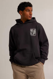 thumbnail: America Today hoodie met backprint dull black