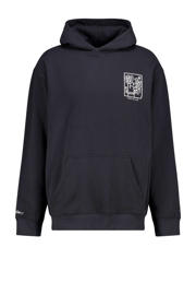 thumbnail: America Today hoodie met backprint dull black