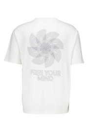 thumbnail: America Today T-shirt Eben met backprint ecru