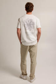 thumbnail: America Today T-shirt Eben met backprint ecru
