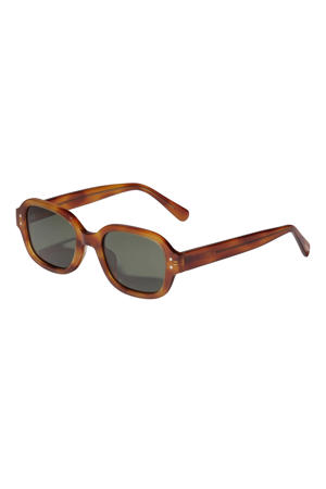 zonnebril Nella met tortoise print bruin