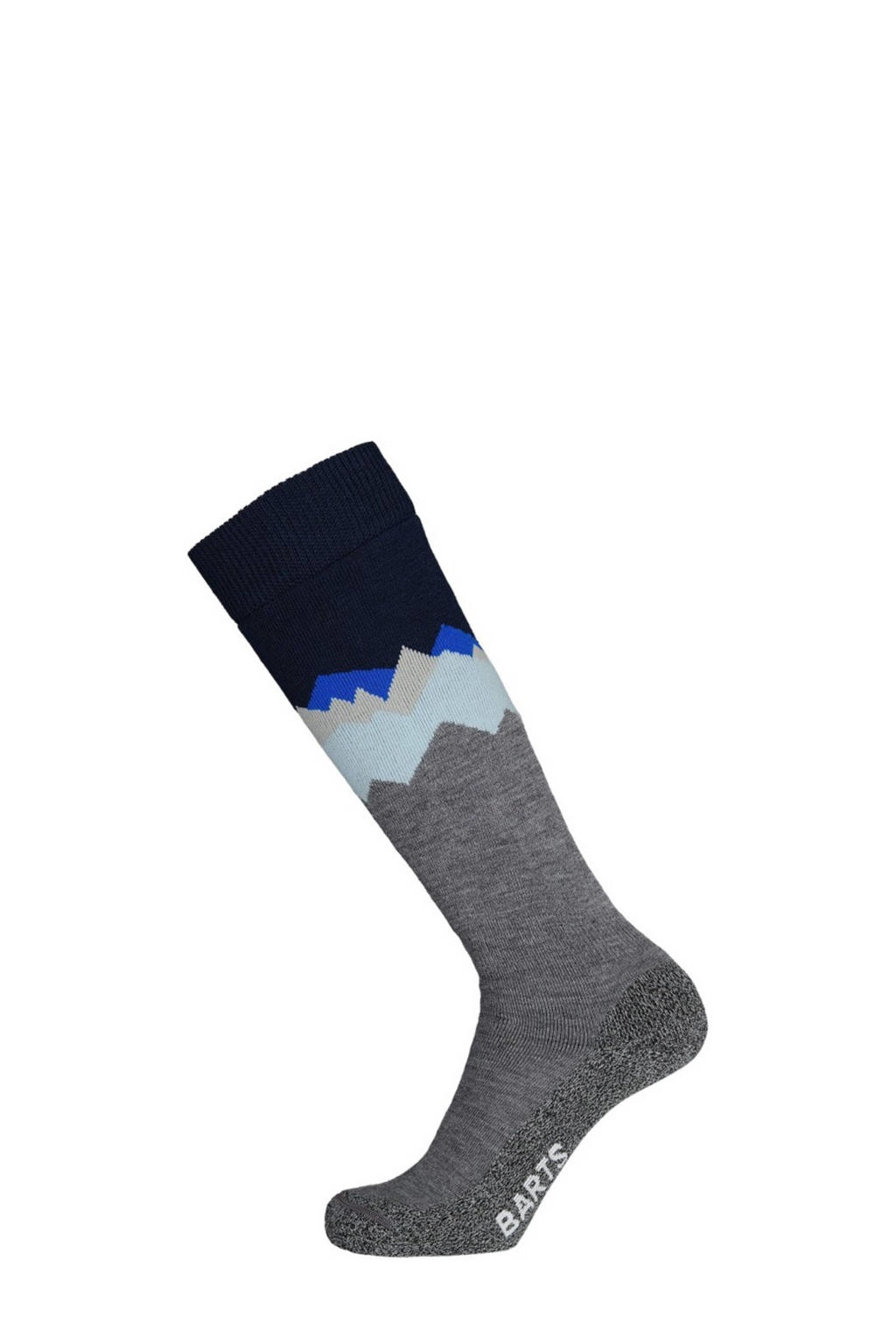 Barts skisokken Mountains grijs/blauw
