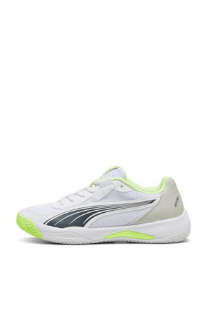 Nova Court padelschoenen wit/blauw/felgroen