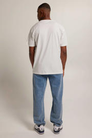 thumbnail: America Today oversized T-shirt Elizar met printopdruk wit