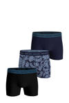 Blauw/donkerblauw