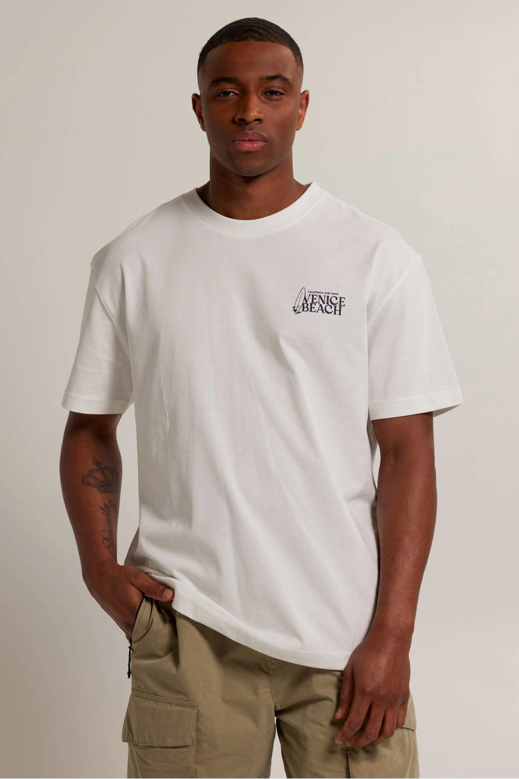 America Today regular fit T-shirt Edis met printopdruk