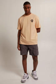 thumbnail: America Today T-shirt Eden met printopdruk peach
