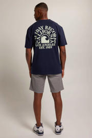 thumbnail: America Today T-shirt Eden met backprint dark blue