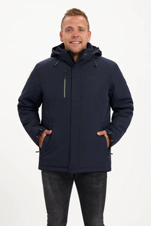 outdoor jas Iben donkerblauw