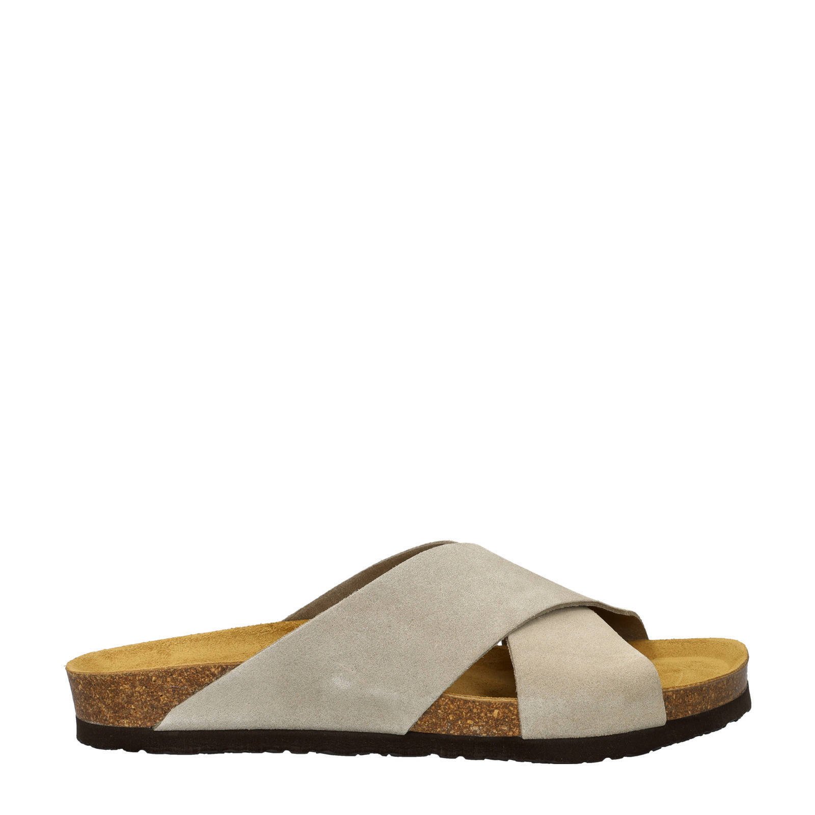 Nelson suede slippers beige kopen Morgen in huis Union River