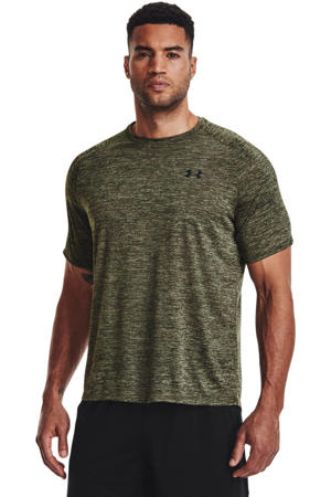 sportshirt Tech 2.0 groen melange