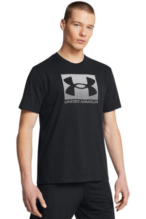 sportshirt zwart/grijs