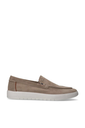  suède loafers beige