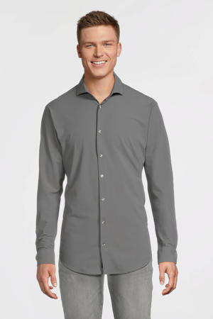 slim fit strijkvrij overhemd