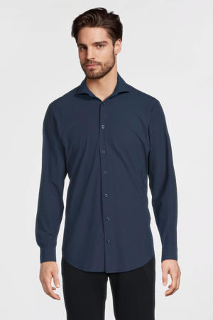 slim fit strijkvrij overhemd