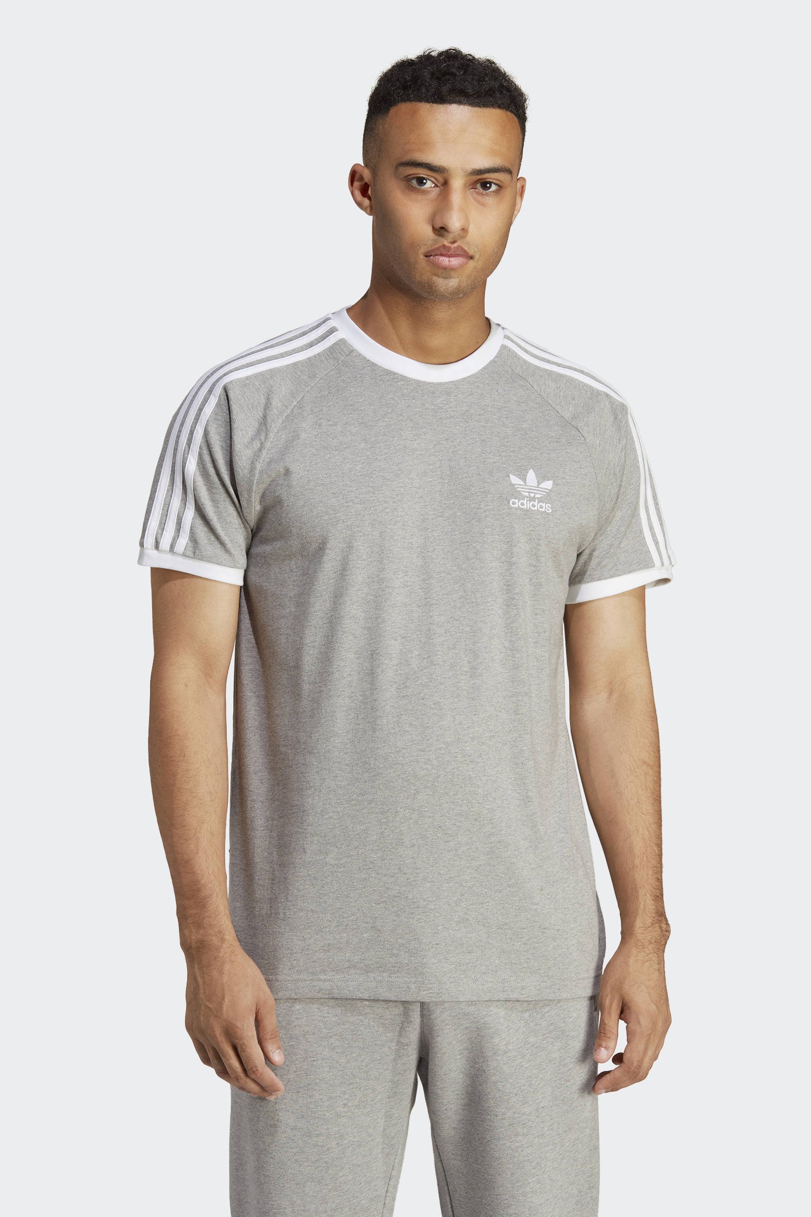 Adidas shirt grijs on sale