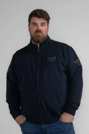 sweatvest met logo sky captain