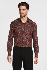 thumbnail: A fish named Fred overhemd met all over print rood