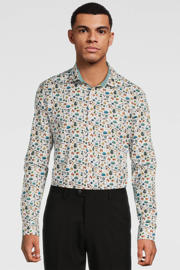 thumbnail: A fish named Fred regular fit overhemd met all over print ecru