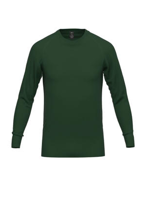 CECEBA unisex thermoshirt donkergroen