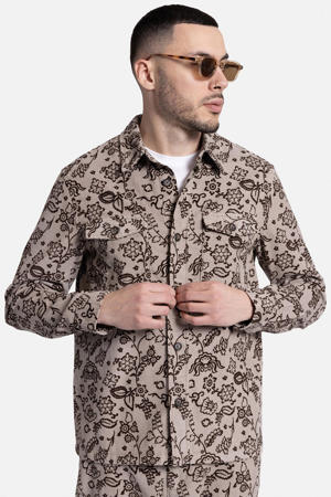 corduroy overshirt RRTrenton met all over print vintage khaki