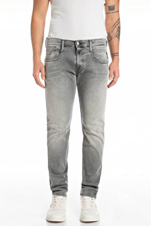 tapered fit jeans ANBASS grijs