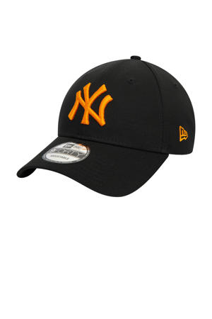 Senior pet 9Forty NY zwart/oranje