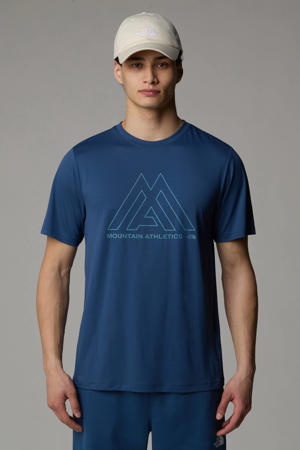 sportshirt Mountain Athletics blauw